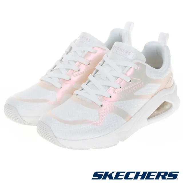 【SKECHERS】TRES-AIR UNO 女 休閒鞋-177420WHT 歷史價格詳細信息