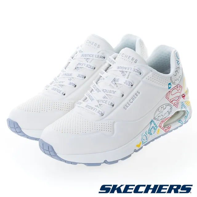 Skechers UNO DC [802012WHT] 男 休閒鞋 運動 復古 氣墊 緩震 聯名款 舒適 全白 歷史價格詳細信息