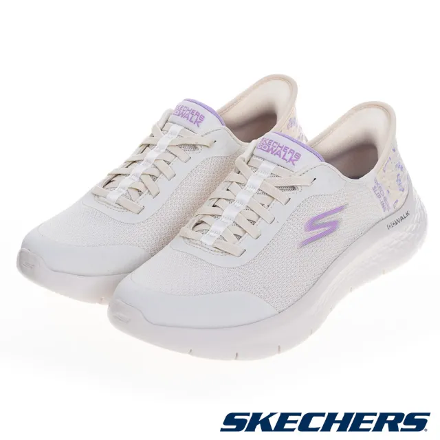 Skechers Go Walk Flex [124823WNTPR] 女 健走鞋 瞬穿科技 舒適 蝴蝶 白 紫 歷史價格詳細信息