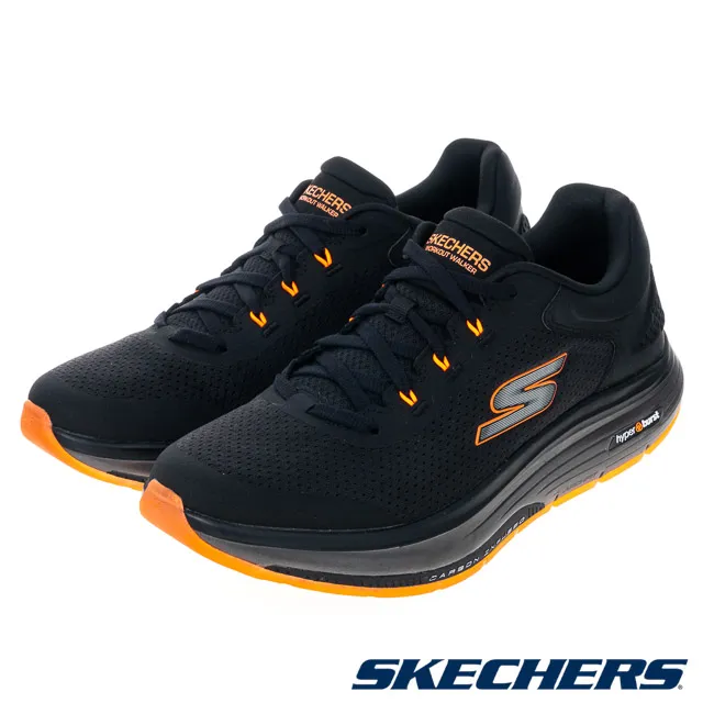 SKECHERS 216435BKOR GO WALK WORKOUT WALKER 男 頂級健走鞋 黑x橘 歷史價格詳細信息