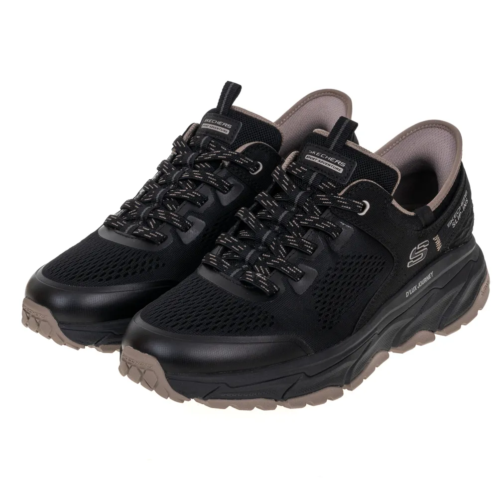 Skechers 越野跑鞋 D Lux Trail 防潑水鞋面 黑 厚底 男鞋 戶外大底 【ACS】 237336BBK 歷史價格詳細信息