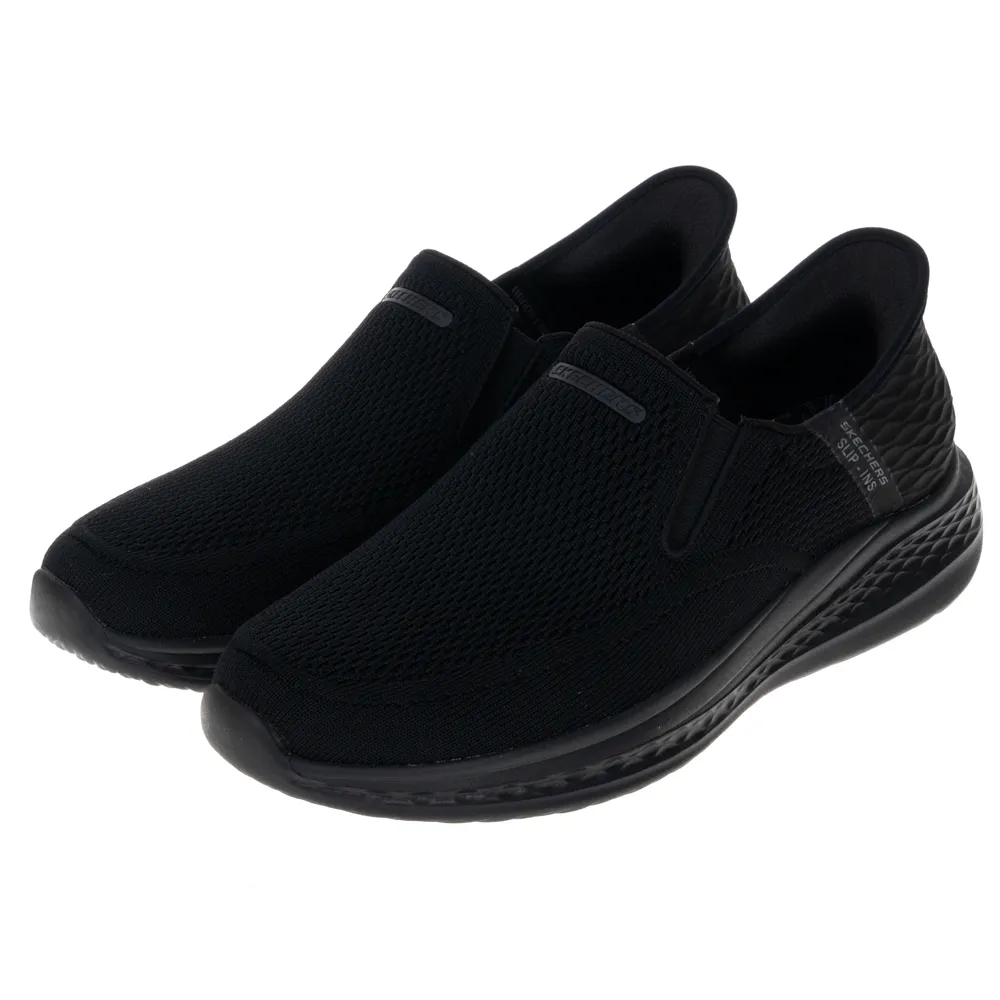 Skechers Slade [210887GRY] 男 休閒鞋 健走 速穿 透氣 包覆 舒適 灰 歷史價格詳細信息