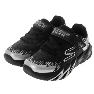 SKECHERS FLEX GLOW 燈鞋 兒童燈鞋 中大童 黑綠 R7223(400135LBBLM) 歷史價格詳細信息