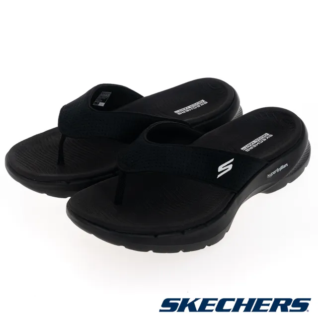 SKECHERS 男鞋 健走系列涼拖鞋 GOWALK 6 SANDAL - 229126BKGY 歷史價格詳細信息