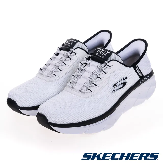 SKECHERS 男 DLUX WALKER 2.0 休閒鞋-232446WBK 歷史價格詳細信息