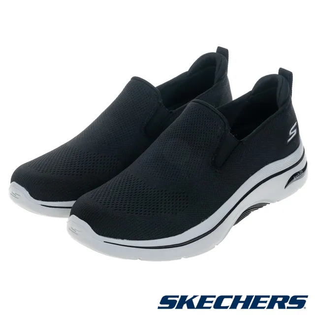Skechers 216518BKGY 男 健走鞋 GO WALK Arch Fit 黑x灰【iSport愛運動】 歷史價格詳細信息