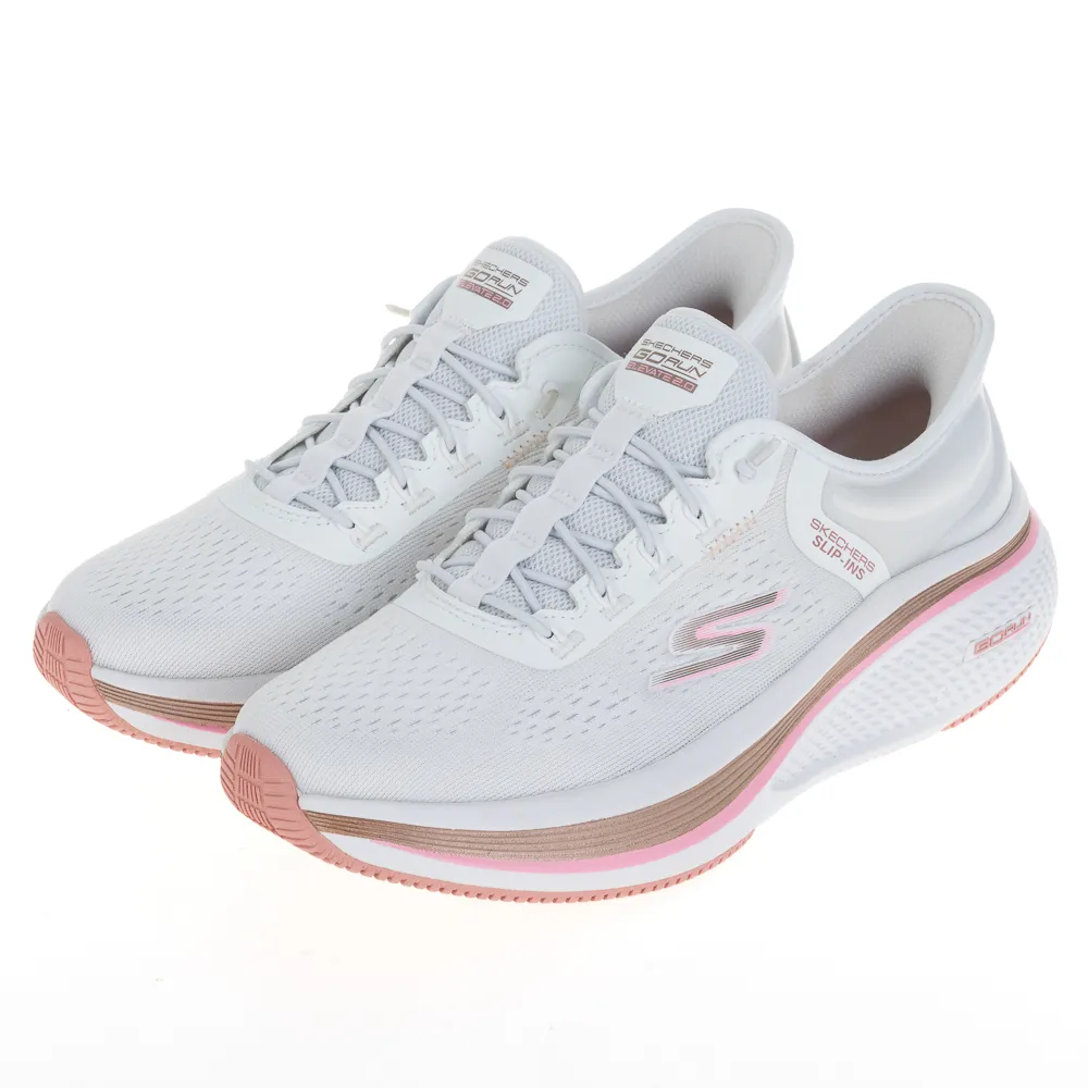 【SKECHERS】女 瞬穿舒適科技 GO RUN ELEVATE 2.0 慢跑鞋-129006WPK 歷史價格詳細信息