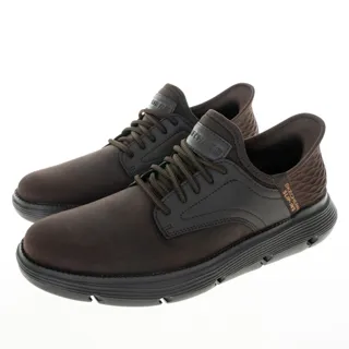 SKECHERS 男鞋 休閒鞋 休閒系列 瞬穿舒適科技 RESPECTED - 204809BLK 歷史價格詳細信息