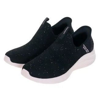 Skechers Ultra Flex 3.0 [149594BKRG] 女 健走鞋 步行 運動 休閒 亮片 套穿式 黑 歷史價格詳細信息