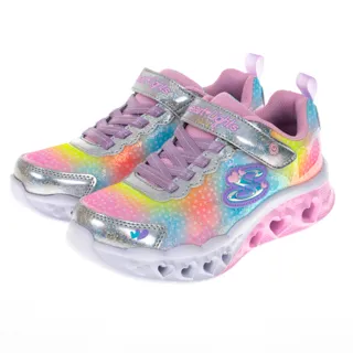 Skechers Flutter Heart Lights [303252LBKMT] 中大童 女童 休閒鞋 燈鞋 黑彩 歷史價格詳細信息