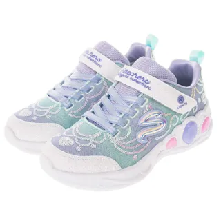 Skechers Princess Wishes [302686LLVMT] 中童 女童 休閒鞋 燈鞋 公主 閃亮 紫彩 歷史價格詳細信息