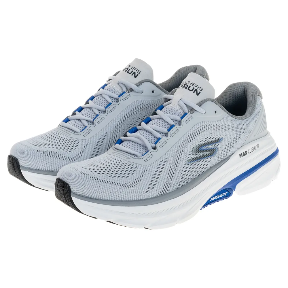 Skechers Go Run Max Cushioning [220581GYBL] 男 慢跑鞋 運動 休閒 白灰 歷史價格詳細信息