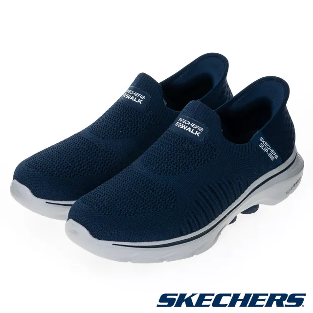 Skechers Go Walk 7 [216552GRY] 男 健走鞋 步行 休閒 瞬穿舒適科技 緩震 套入式 灰 歷史價格詳細信息