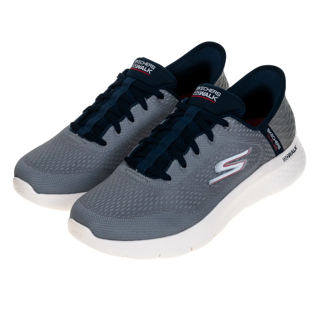 SKECHERS 男 瞬穿系列GO WALK FLEX 黑色 藍色 -216496BKGY 216496NVY 歷史價格詳細信息