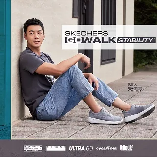 SKECHERS 健走鞋 男健走系列 GOWALK STABILITY 防潑水 - 216431LTGY 歷史價格詳細信息