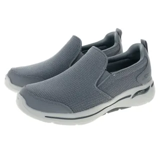 Skechers GoWalk Arch Fit [216260CHAR] 男 健走鞋 運動 休閒 支撐 穩定 緩震 灰 歷史價格詳細信息