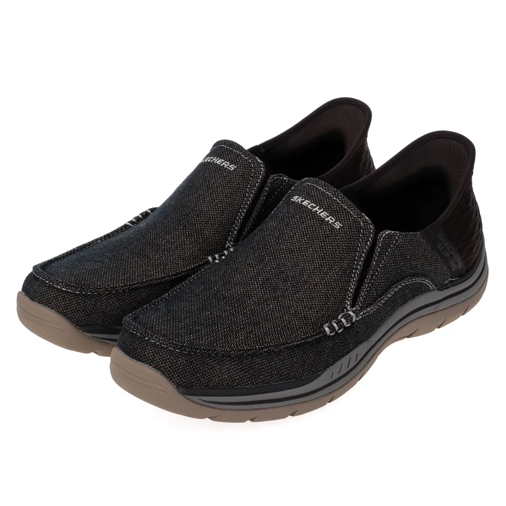 休閒鞋 Expected 2.0-Lucas Slip-Ins 男鞋 棕 套入式 緩衝 針織 健走鞋 205196OLBR 歷史價格詳細信息