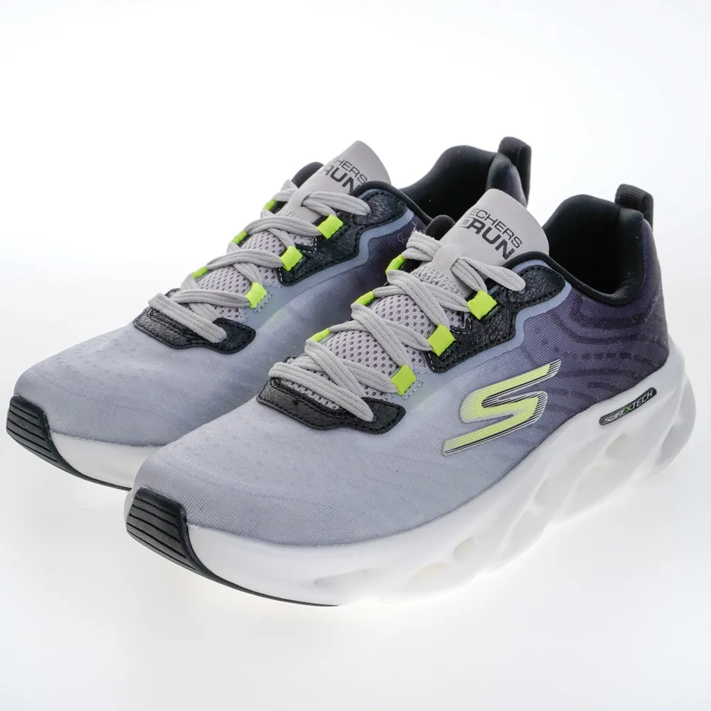 SKECHERS 男鞋 慢跑系列 GORUN SWIRL TECH SPEED - 220906WTBK 歷史價格詳細信息