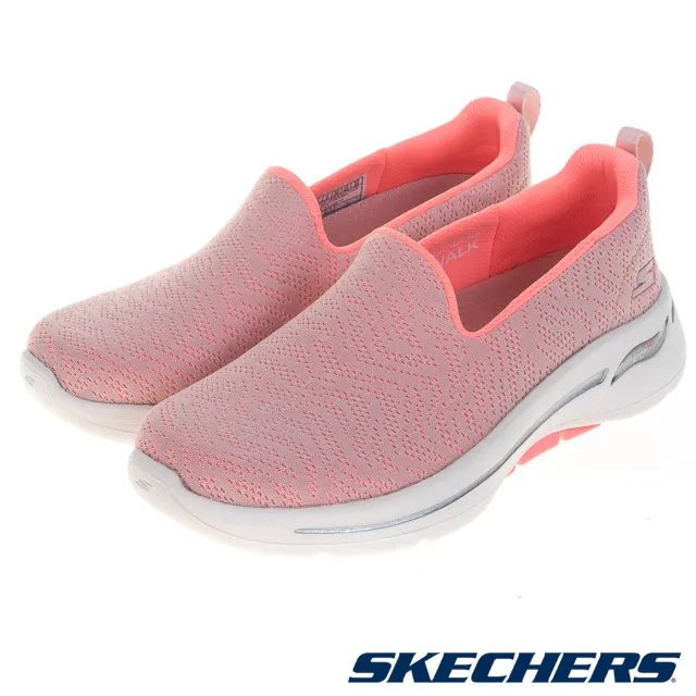 Skechers GOWALK 粉色 網布 透氣 厚底 健走鞋 女款 NO.J0828【新竹皇家 124601LTPK】 歷史價格詳細信息