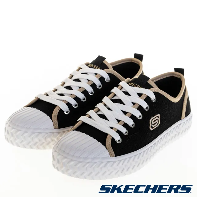 SKECHERS 女 STREET TRAX 帆布鞋 休閒 百搭 餅乾鞋 - 155382OFWT 歷史價格詳細信息
