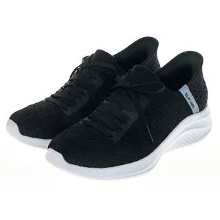 Skechers Ultra Flex 3.0 [896211BKW] 女 健走鞋 步行 緩震 舒適 套穿式 透氣 黑白 歷史價格詳細信息