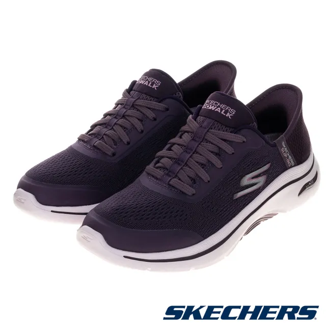 Skechers Go Walk Arch Fit 2.0 [125319PLUM] 女 健走鞋 瞬穿舒適科技 緩震 紫 歷史價格詳細信息