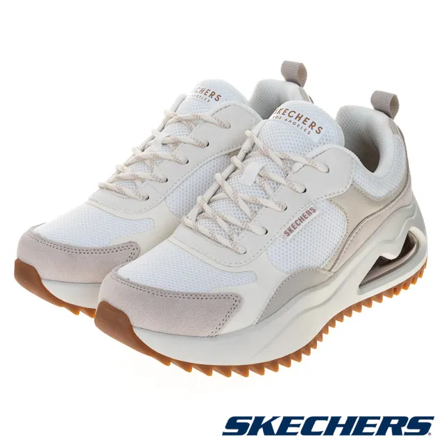 Skechers Uno Peaks [177546WHT] 女 休閒鞋 厚底 氣墊 緩震 透氣 膠底 白 歷史價格詳細信息