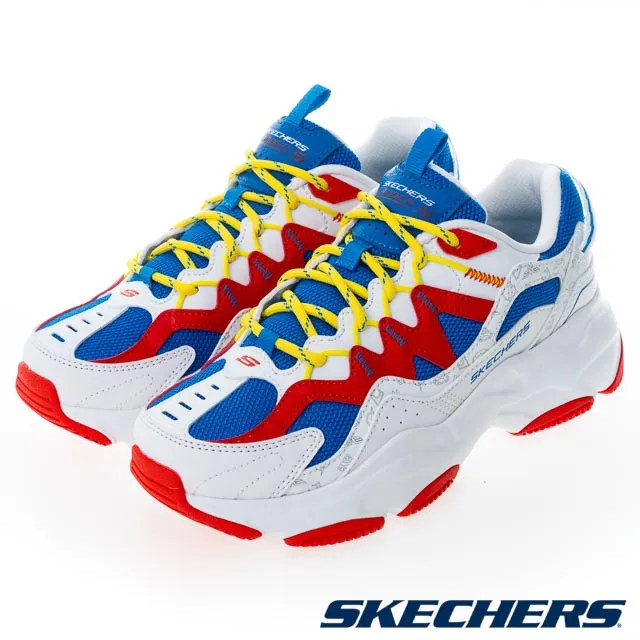 Skechers Lander S DC [800020WNVR] 女 休閒鞋 運動 復古 聯名款 神力女超人 白 深藍 歷史價格詳細信息