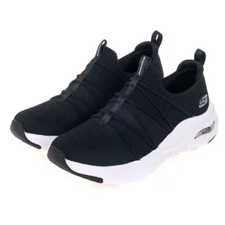 Skechers Arch Fit [149564BLK] 女 健走鞋 步行 休閒 運動 套穿式 舒適 緩震 透氣 黑 歷史價格詳細信息
