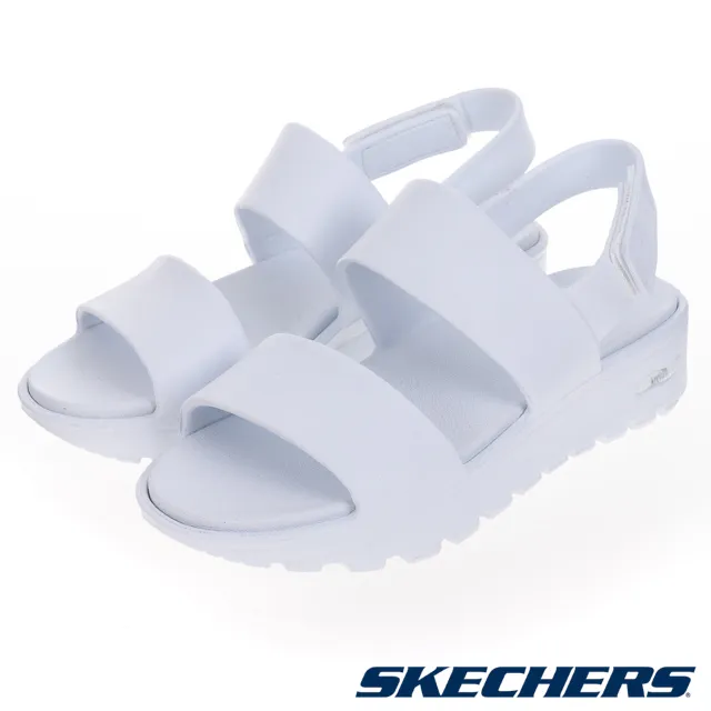 SKECHERS 女鞋 休閒系列涼拖鞋 ARCH FIT FOOTSTEPS FOAMIES - 111380NAT 歷史價格詳細信息