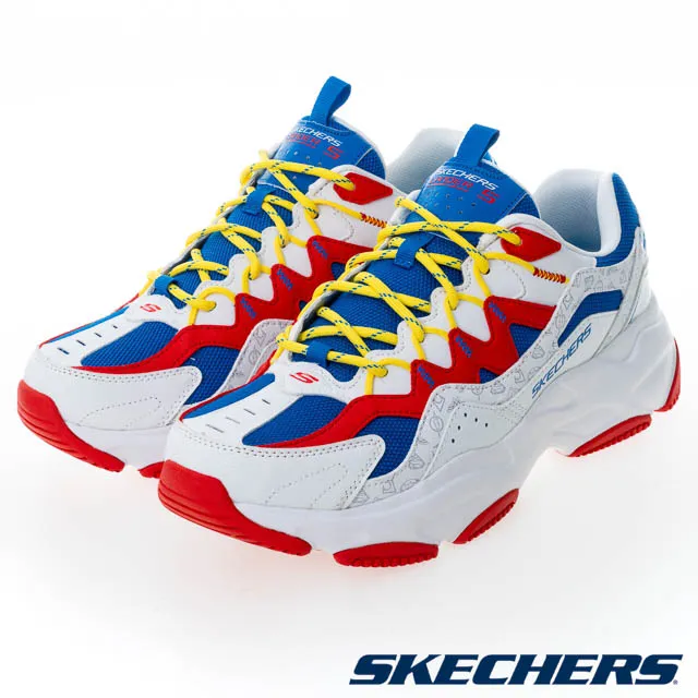 Skechers Lander S DC [800020WNVR] 女 休閒鞋 運動 復古 聯名款 神力女超人 白 深藍 歷史價格詳細信息