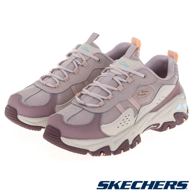 Skechers D'lites Hiker [180128NTMT] 女 休閒鞋 老爹鞋 緩衝 輕量 舒適 米白 灰 歷史價格詳細信息