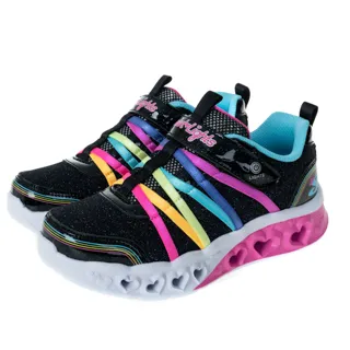 SKECHERS 童鞋 女童系列 燈鞋 FLUTTER HEART LIGHTS - 303252LBKMT 歷史價格詳細信息
