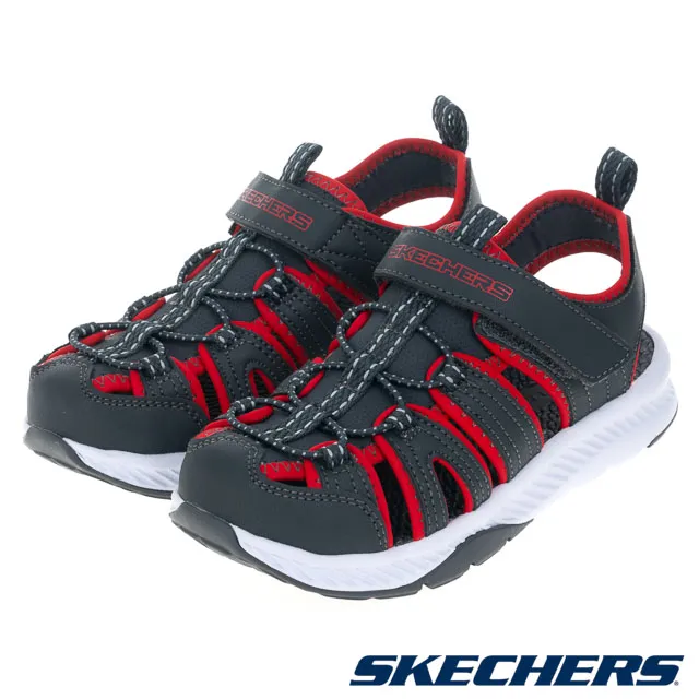 SKECHERS 男童系列 涼拖鞋 SWIFTERS - 406713LBLK 歷史價格詳細信息