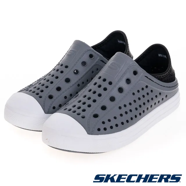 SKECHERS 男童系列 涼拖鞋 SWIFTERS - 406713LBLK 歷史價格詳細信息