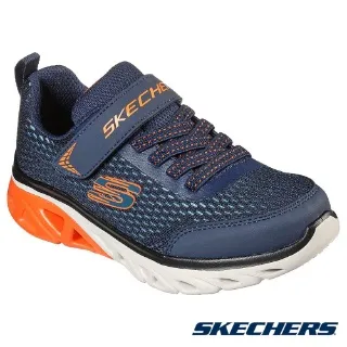 Skechers Glide 藏青橘 防潑水 固特異底 運動鞋 男款 NO.B2283【新竹皇家 237255NVY】 歷史價格詳細信息