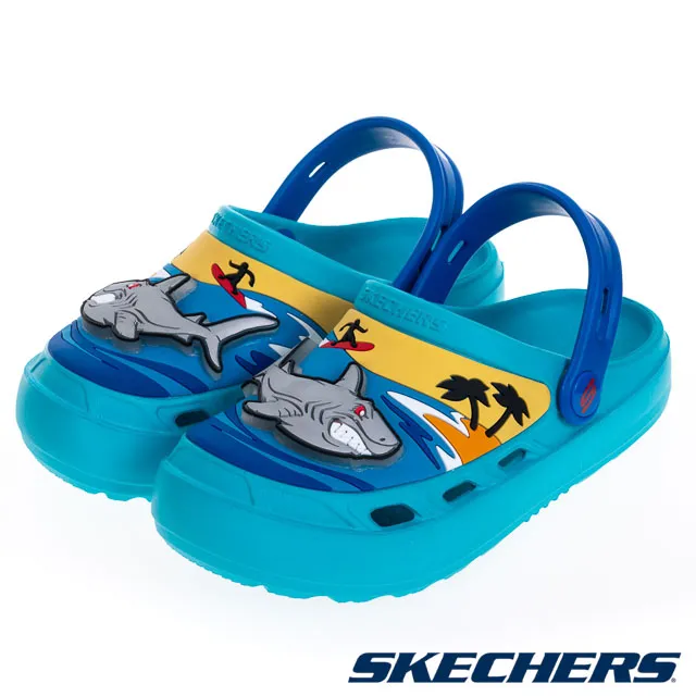 SKECHERS 男童系列 涼拖鞋 SWIFTERS - 406713LBLK 歷史價格詳細信息