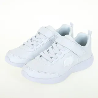 SKECHERS DYNA-LITE 學生鞋 魔鬼氈 運動鞋 中大童 黑 R8232(83072LBBK) 歷史價格詳細信息