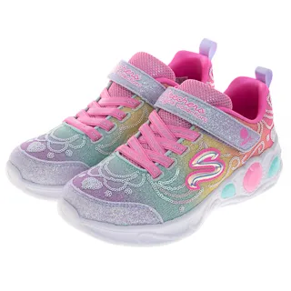 Skechers Princess Wishes [302686LLVMT] 中童 女童 休閒鞋 燈鞋 公主 閃亮 紫彩 歷史價格詳細信息