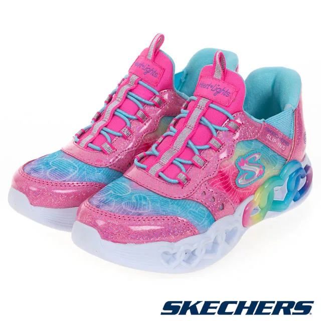 SKECHERS 童鞋 女童系列 燈鞋 INFINITE HEART LIGHTS - 303751LNVMT 歷史價格詳細信息