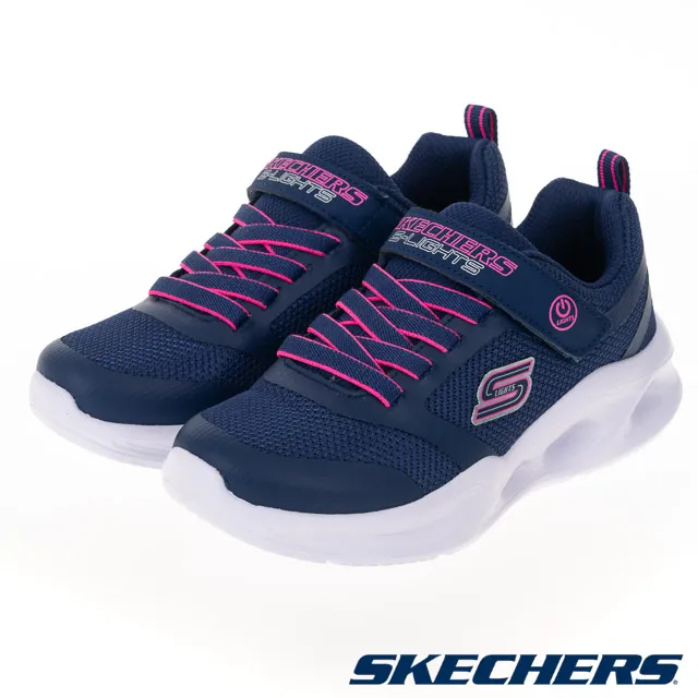 Skechers Sola Glow [303715LLTPK] 中大童 女童 休閒鞋 燈鞋 緩震 透氣 舒適 穿搭 粉 歷史價格詳細信息