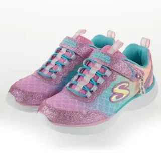 SKECHERS 女童系列 GLIMMER KICKS 可開關燈鞋 - 302310LLVAQ 歷史價格詳細信息