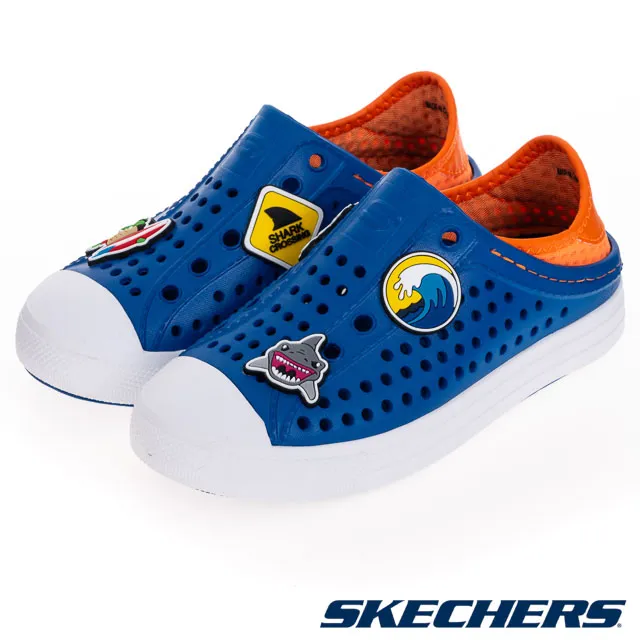 SKECHERS 男童系列 涼拖鞋 SWIFTERS - 406713LBLK 歷史價格詳細信息