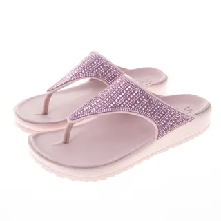 Skechers 拖鞋 Cali Breeze 2.0 裸粉 粉紅 亮片 女鞋 涼拖鞋 【ACS】 111016MVE 歷史價格詳細信息