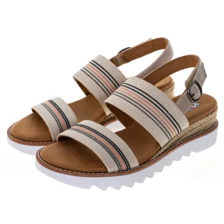 SKECHERS 女休閒系列 涼拖鞋 DESERT KISS - 33386NAT 歷史價格詳細信息