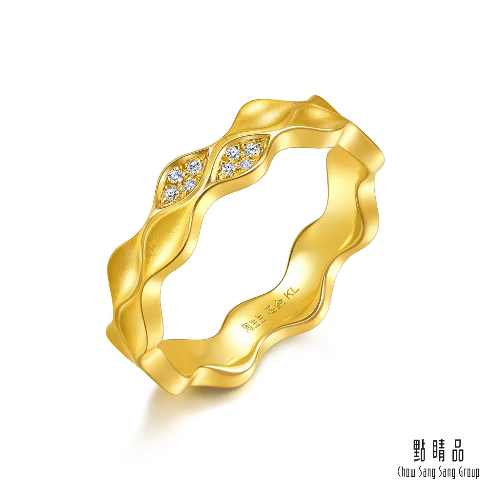 點睛品 典雅交錯 黃金手環/手鐲(06)_計價黃金 歷史價格詳細信息