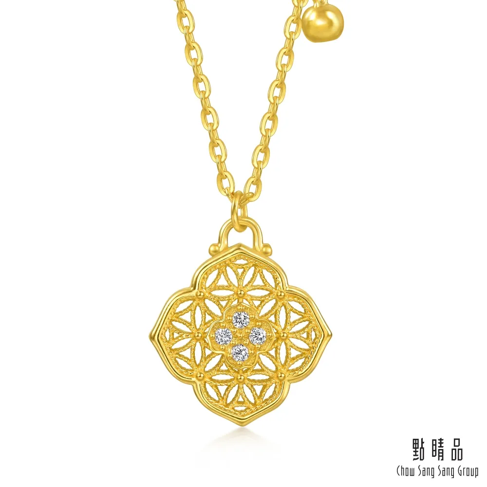 【點睛品】如意金鎖 黃金吊墜 歷史價格詳細信息