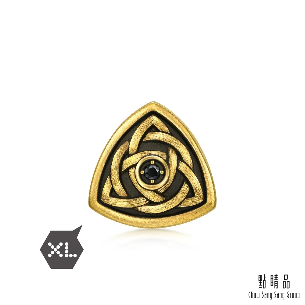 點睛品 Charme XL 勇往無懼 黃金黑鑽石串珠 歷史價格詳細信息