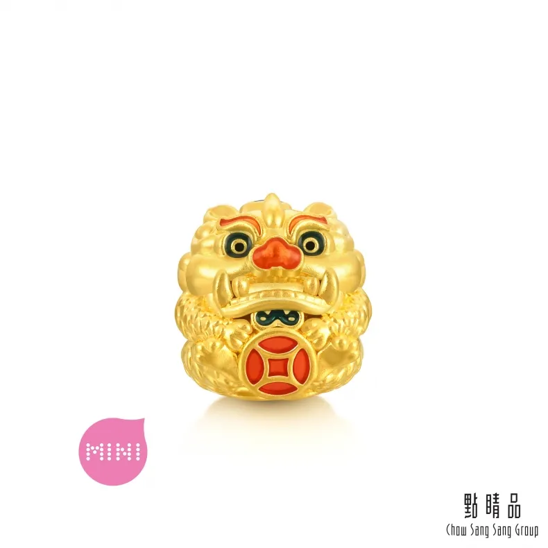 點睛品 999純金 Charme Mini 彩繪蝴蝶蘭 黃金串珠 歷史價格詳細信息