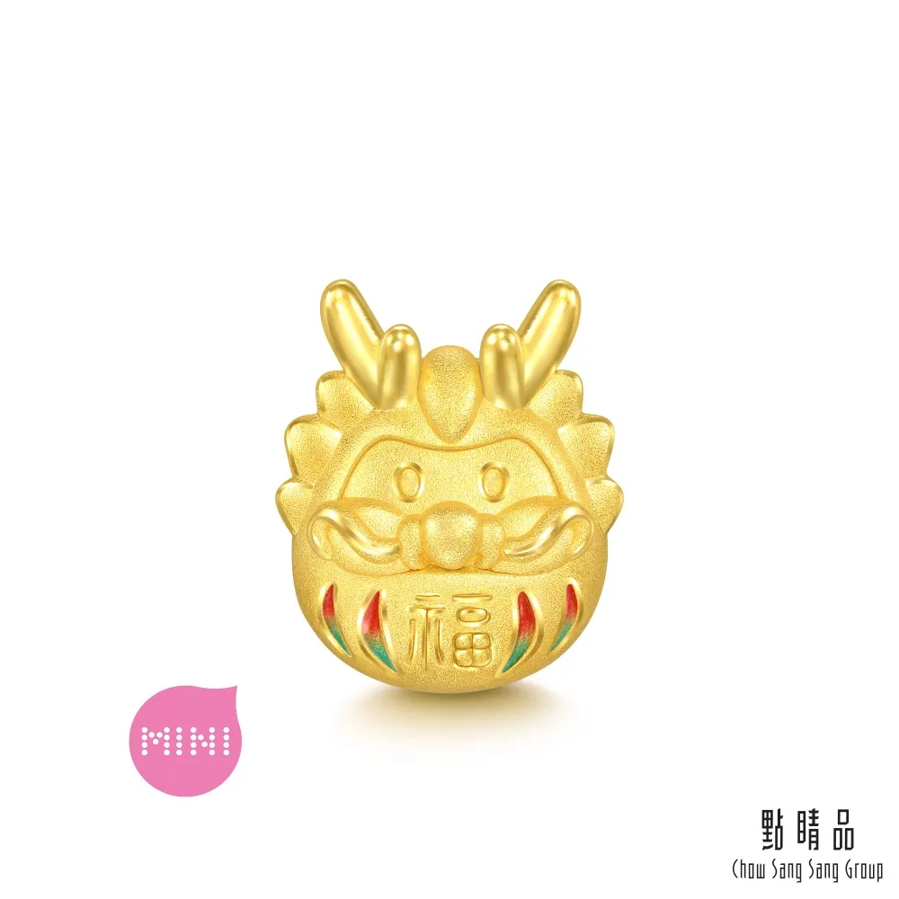 點睛品 逹摩招財貓 黃金吊墜 歷史價格詳細信息